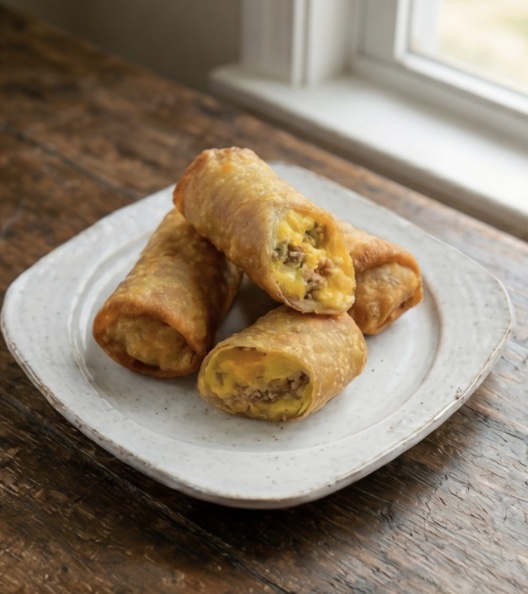 Breakfast Egg Rolls